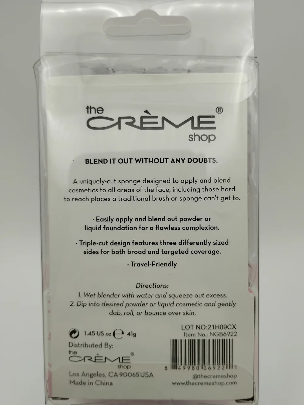 The Crème Shop TieDye Next Gen Blender Sponge - BNIB